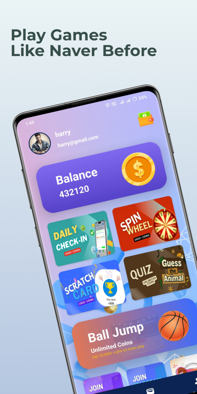 RewardPlay Mobile App